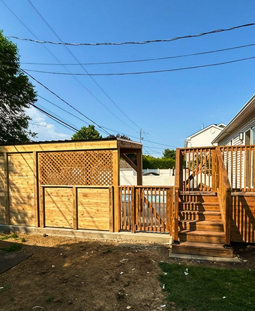 Rénovation de cour et terrasse